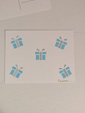 2/$25 Handmade postcards